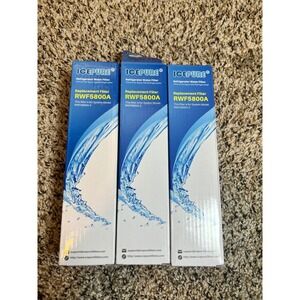 ICEPURE RWF5800A‎ Refrigerator Water Filter Replacement 3-Pack
